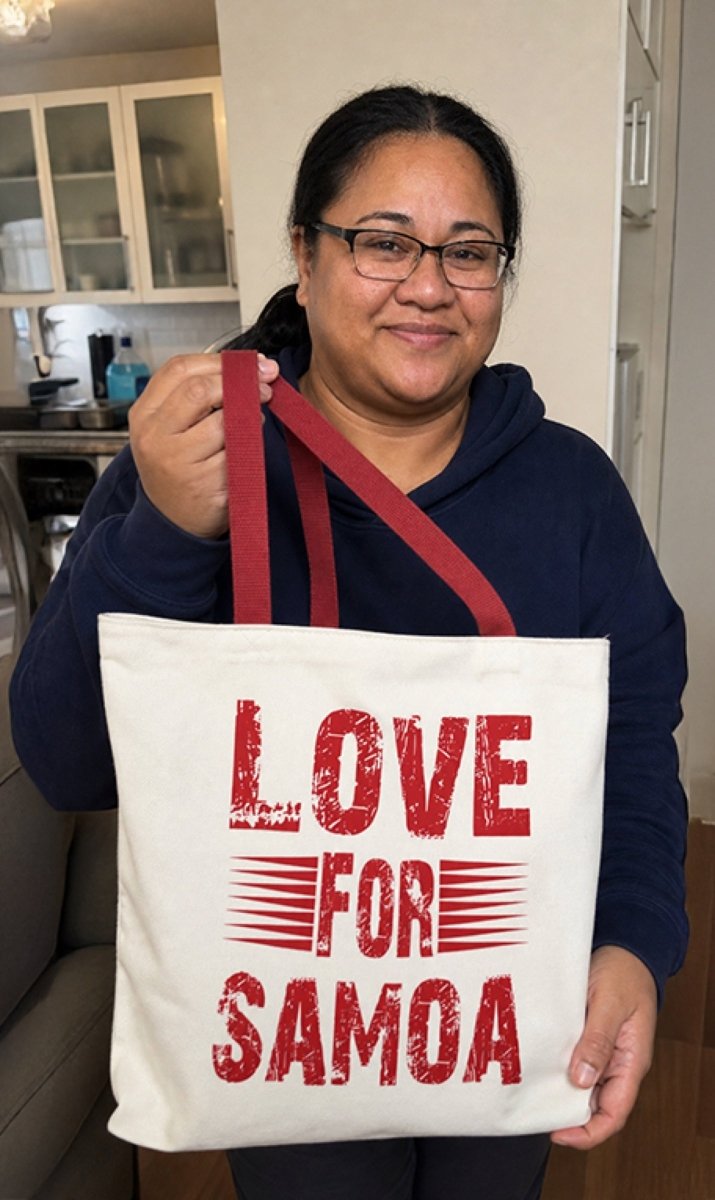 Tote Bag - Love for Samoa - AU/NZ/US - The Koko Samoa
