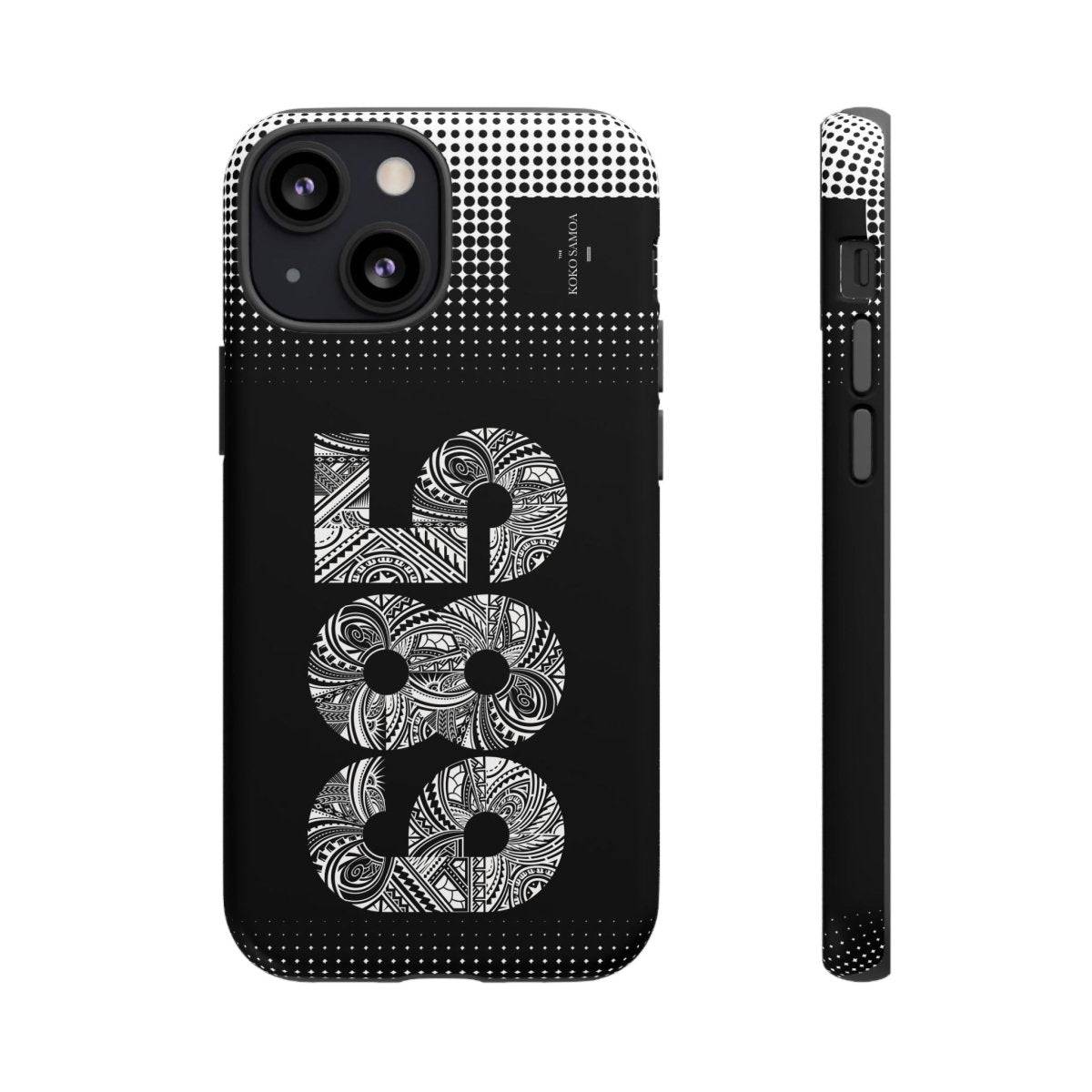 Tough Phone Case 685 for AU, NZ, USA, featuring a rugged design and tropical Koko Samoa pattern on a durable protective cover.