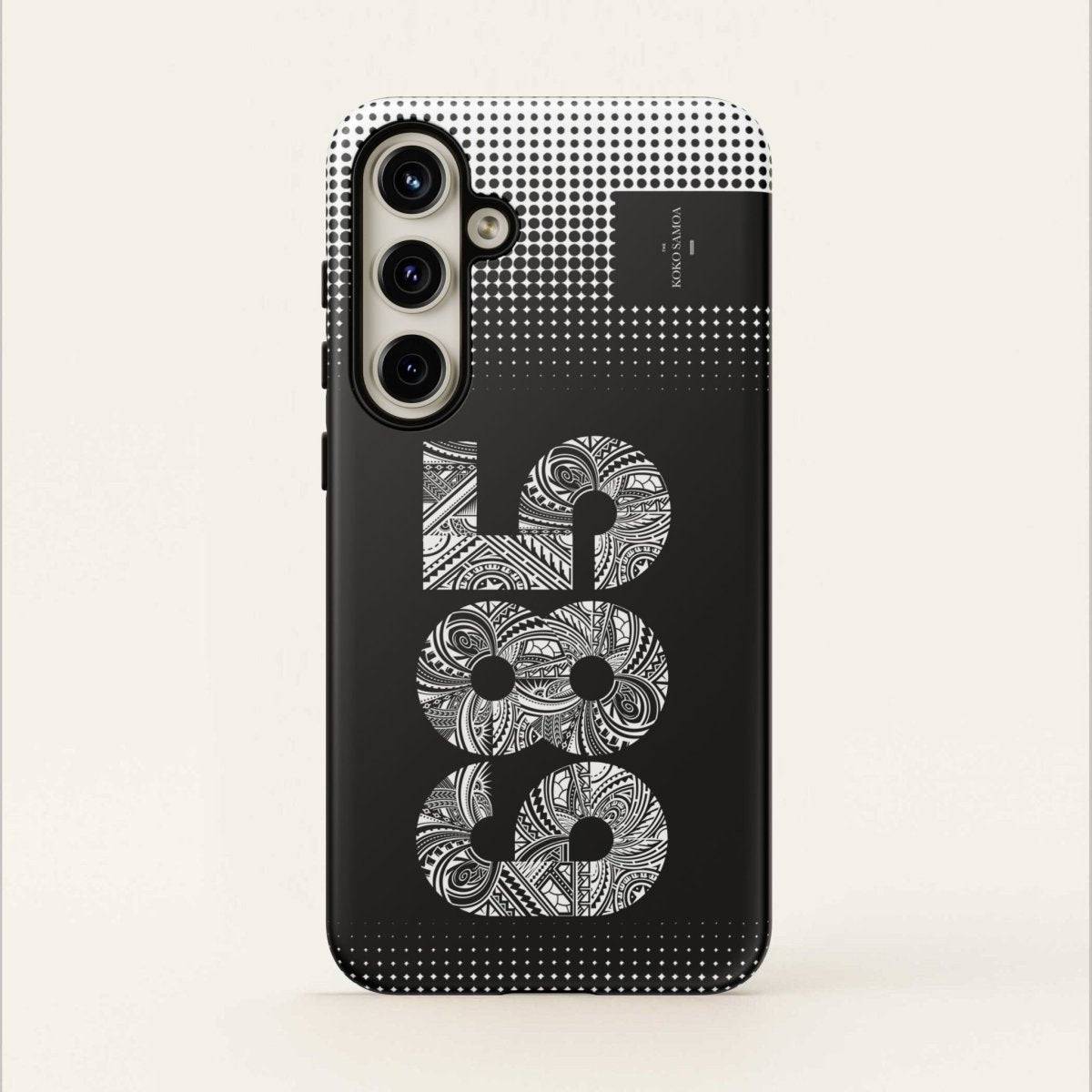 WOYC Tough Phone Case 685 for AU/NZ/USA with Samoa design, durable protective cover for smartphones.