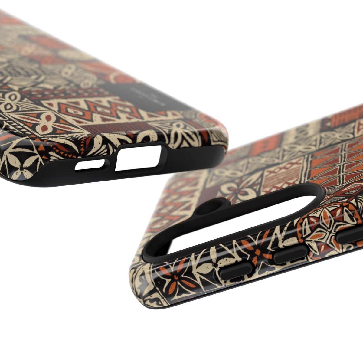 WOYC Tough Phone Case Elei featuring Koko Samoa design, durable protective cover for smartphones in AU, NZ, and USA.