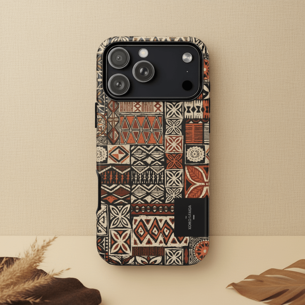 Tough Phone Case - Elei - AU/NZ/USA - The Koko Samoa