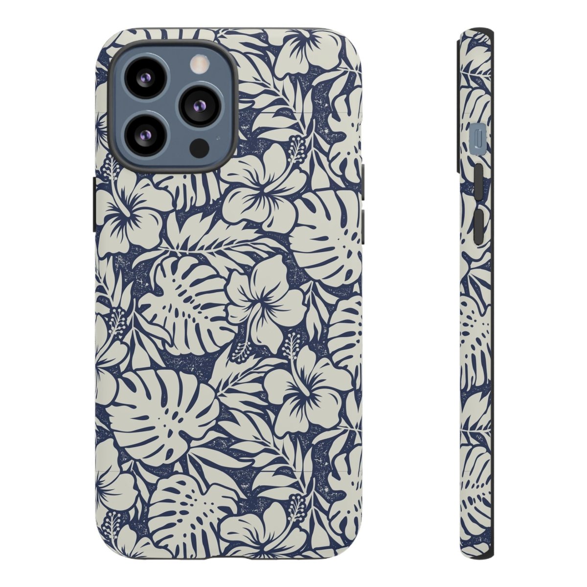 Tough Printify Falefa Breeze phone case with Koko Samoa design for AU, NZ, and US models, featuring a durable protective cover.