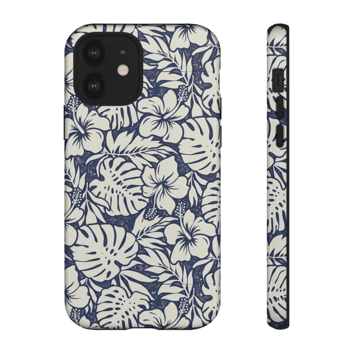Tough Phone Case with Falefa Breeze design featuring Koko Samoa pattern on durable protective cover.