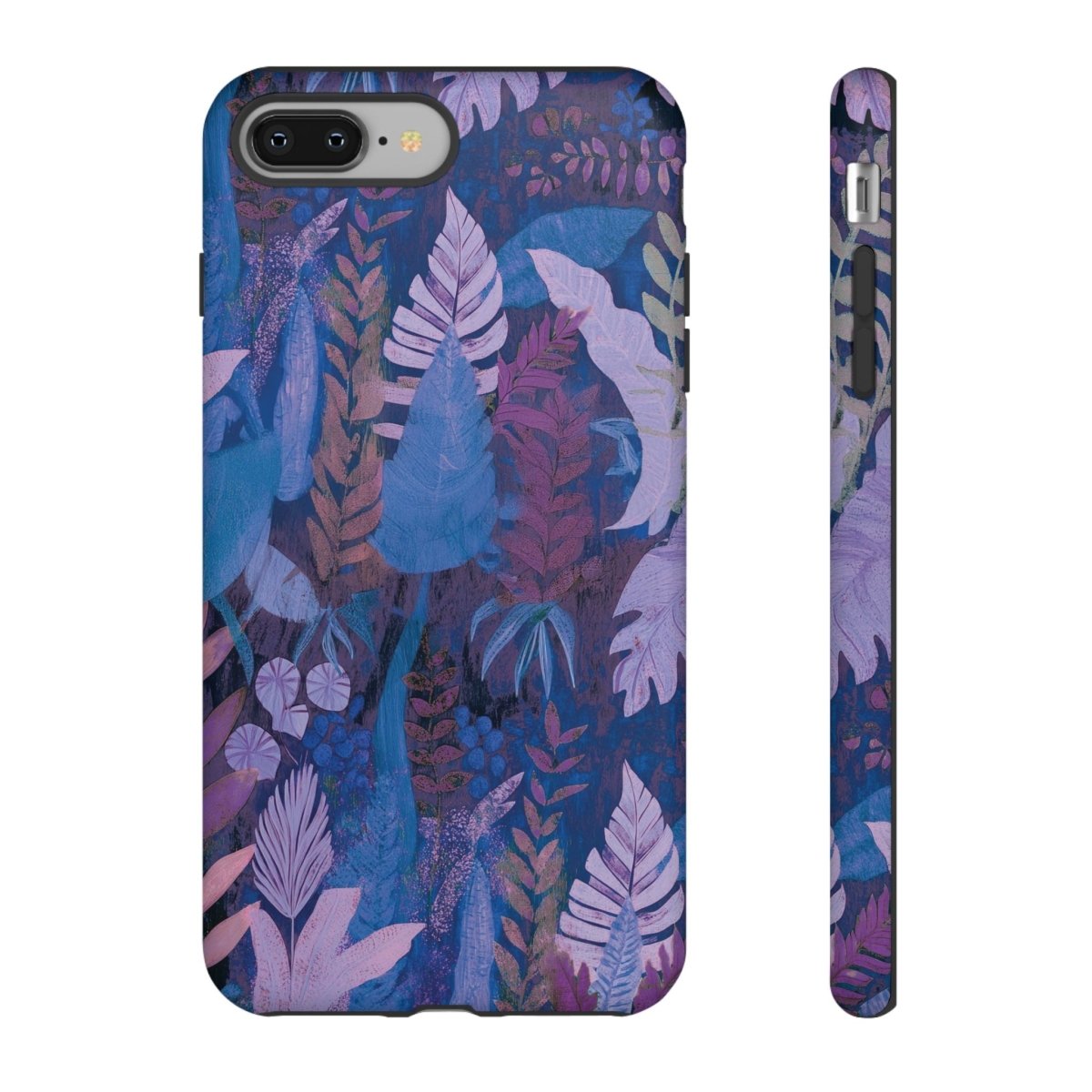 Tough phone case featuring lavender palms design, durable protective cover for smartphones in AU/NZ/USA.