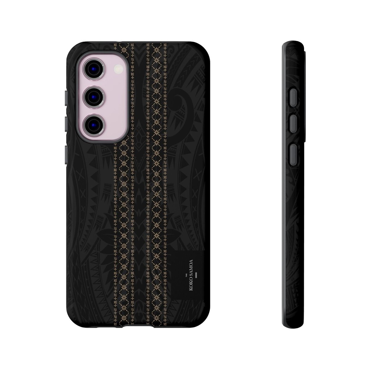 Durable WOYC Malu tough phone case for AU/NZ/USA, featuring Polynesian-inspired design and rugged protection for smartphones.