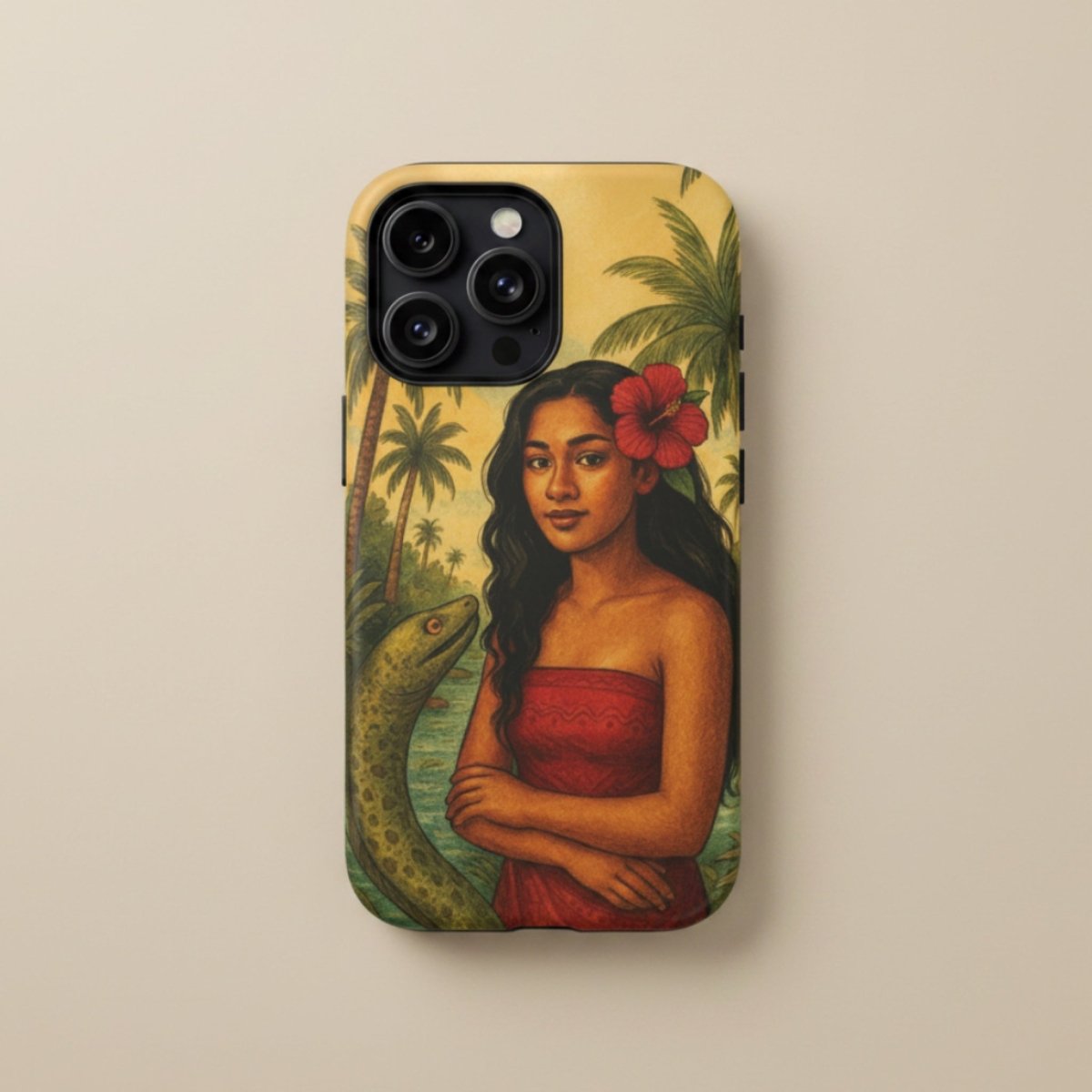 Tough Phone Case - Sina & The Eel - AU/NZ/USA - The Koko Samoa