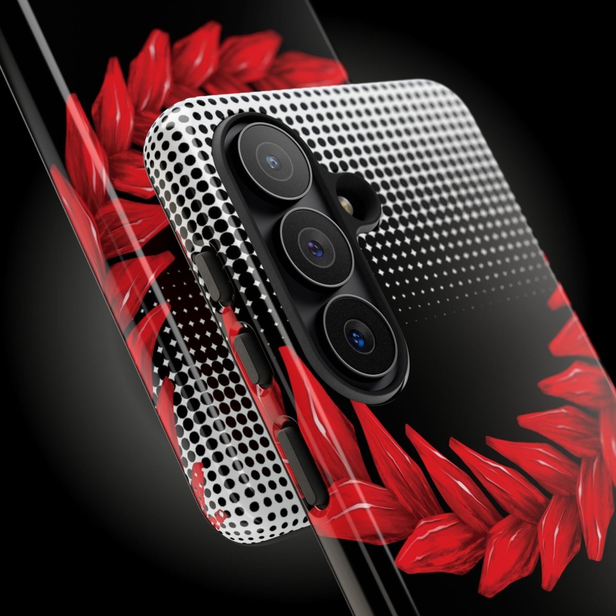Tough Phone Case Ula Fala with Samoa design, durable protective cover for smartphones in AU, NZ, and USA.