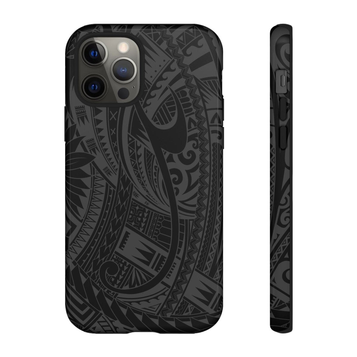 Tough Phone Case Warrior design for AU, NZ, and USA, featuring a bold, rugged style with tribal artwork and durable protection.