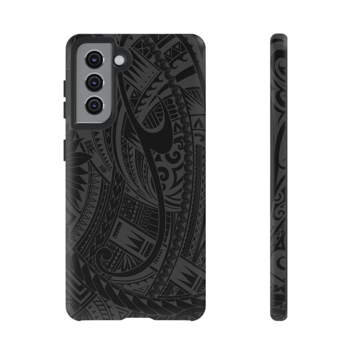 WOYC Tough Phone Case Warrior design for AU/NZ/USA, durable protective case with bold graphics for iPhone or Samsung models.