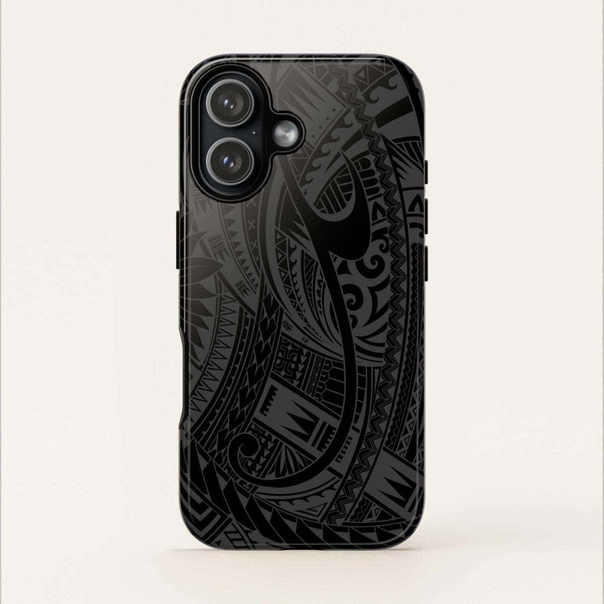 WOYC Tough Phone Case Warrior design for AU/NZ/USA, durable protective case with bold graphic for smartphones.
