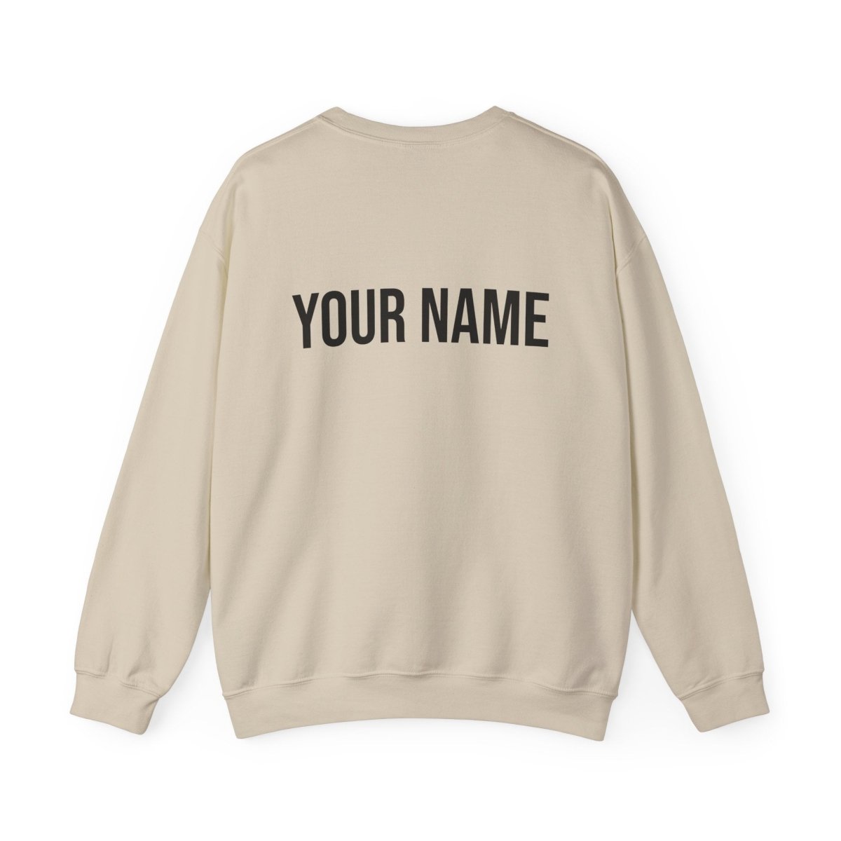 Unisex heavy sweatshirt featuring Afakasi design, personalized with AU/NZ Koko Samoa motifs.
