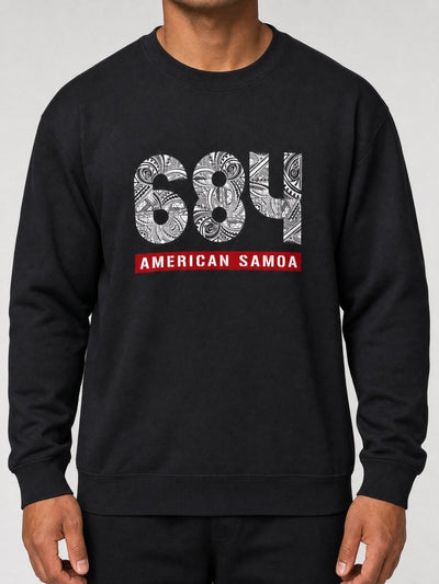 Unisex Heavy Sweatshirt - American Samoa 684