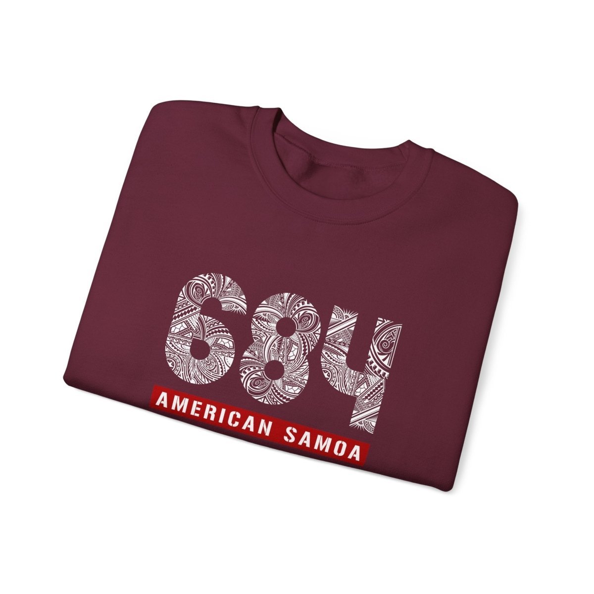 Unisex Heavy Sweatshirt - American Samoa 684 - AU/NZ/USA - The Koko Samoa
