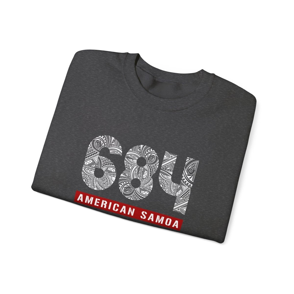 Unisex heavy sweatshirt featuring American Samoa, with personalized AU/NZ branding and vibrant print details.