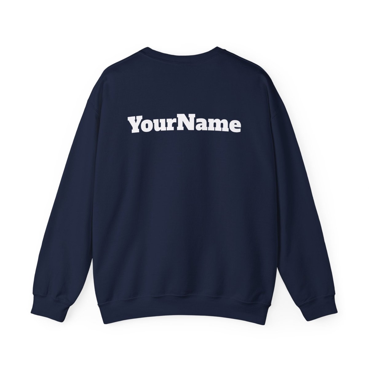 Unisex heavy sweatshirt featuring American Samoa, with personalized Koko Samoa artwork in black and white.
