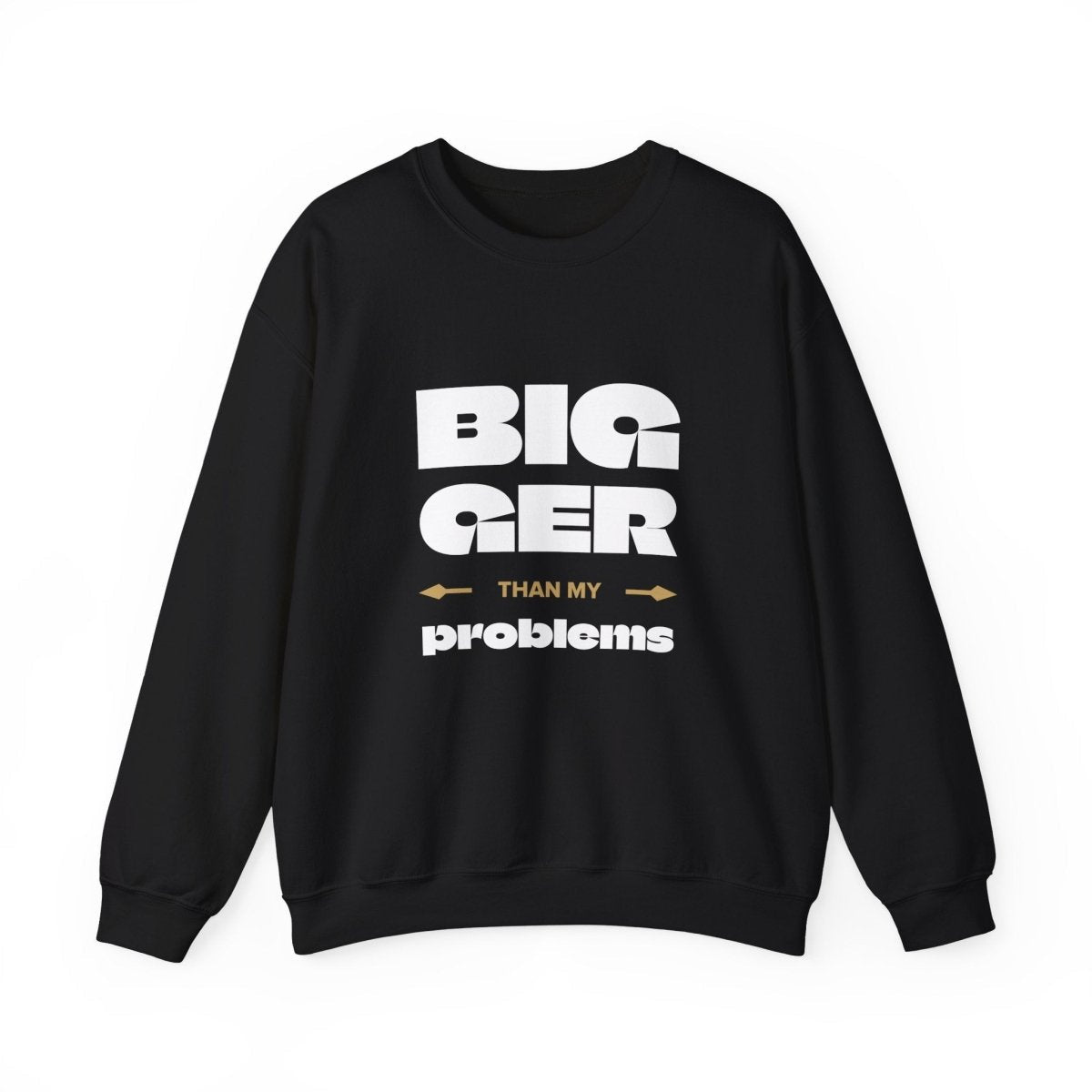 Unisex Heavy Sweatshirt - Bigger Than Problems - AU/NZ/USA - The Koko Samoa