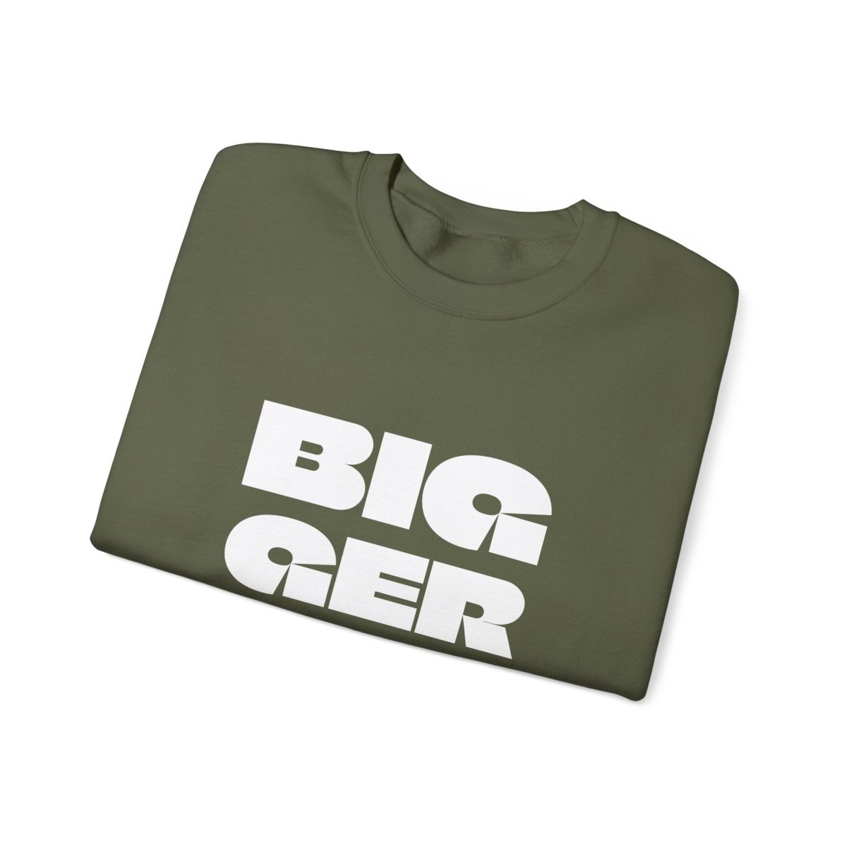 Unisex Heavy Sweatshirt - Bigger Than Problems - Personalised - AU/NZ - The Koko Samoa