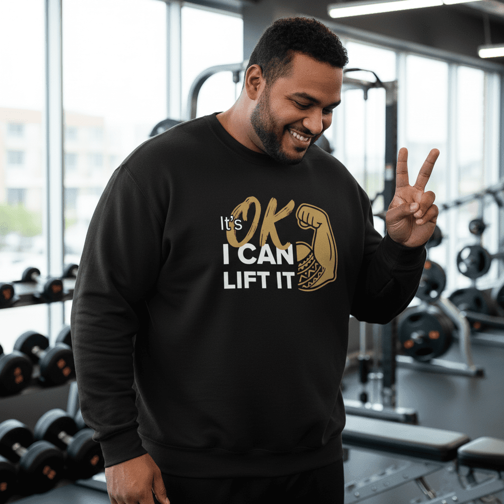 Unisex Heavy Sweatshirt - I Can Lift It - AU/NZ/USA - The Koko Samoa