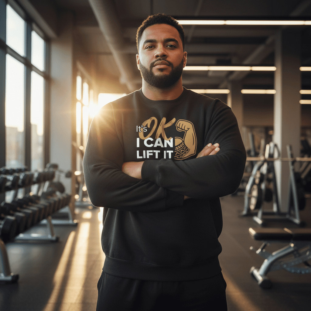 Unisex Heavy Sweatshirt - I Can Lift It - AU/NZ/USA - The Koko Samoa