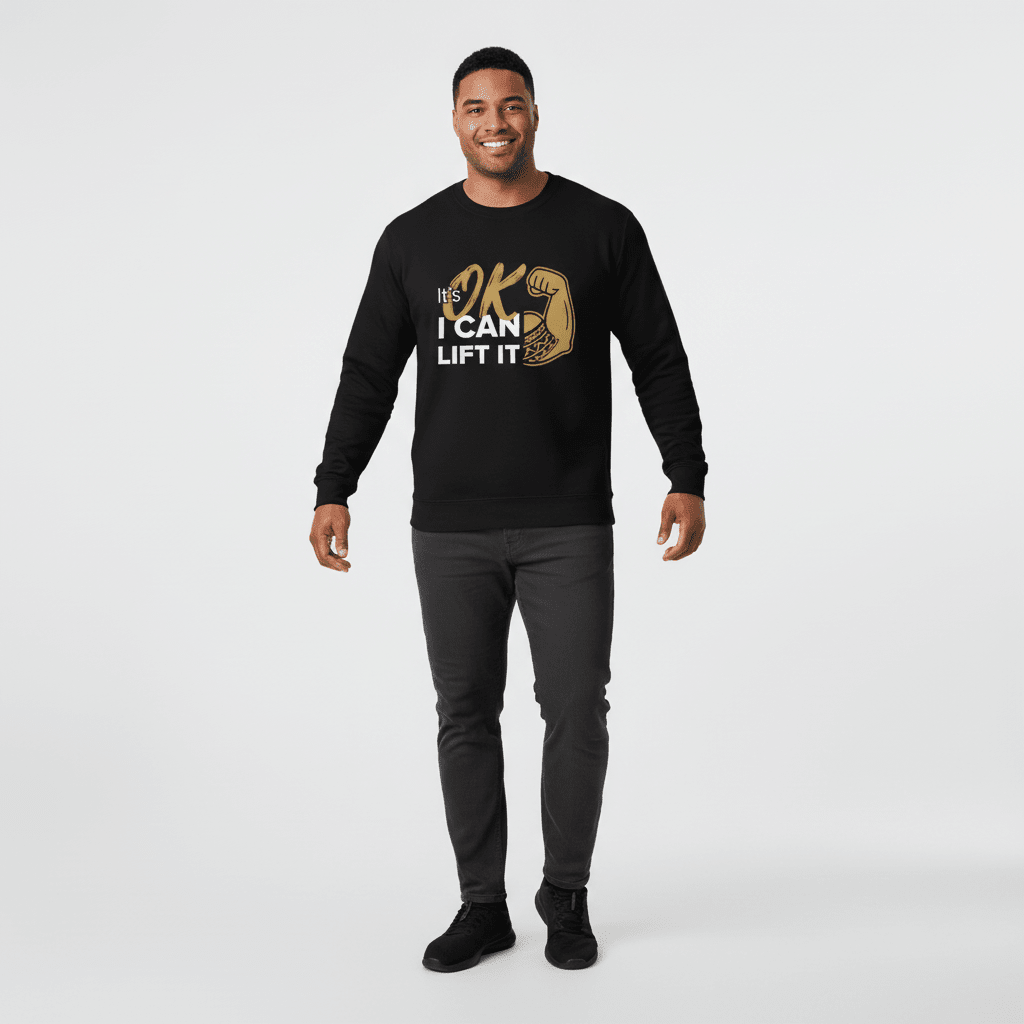 Unisex Heavy Sweatshirt - I Can Lift It - AU/NZ/USA - The Koko Samoa