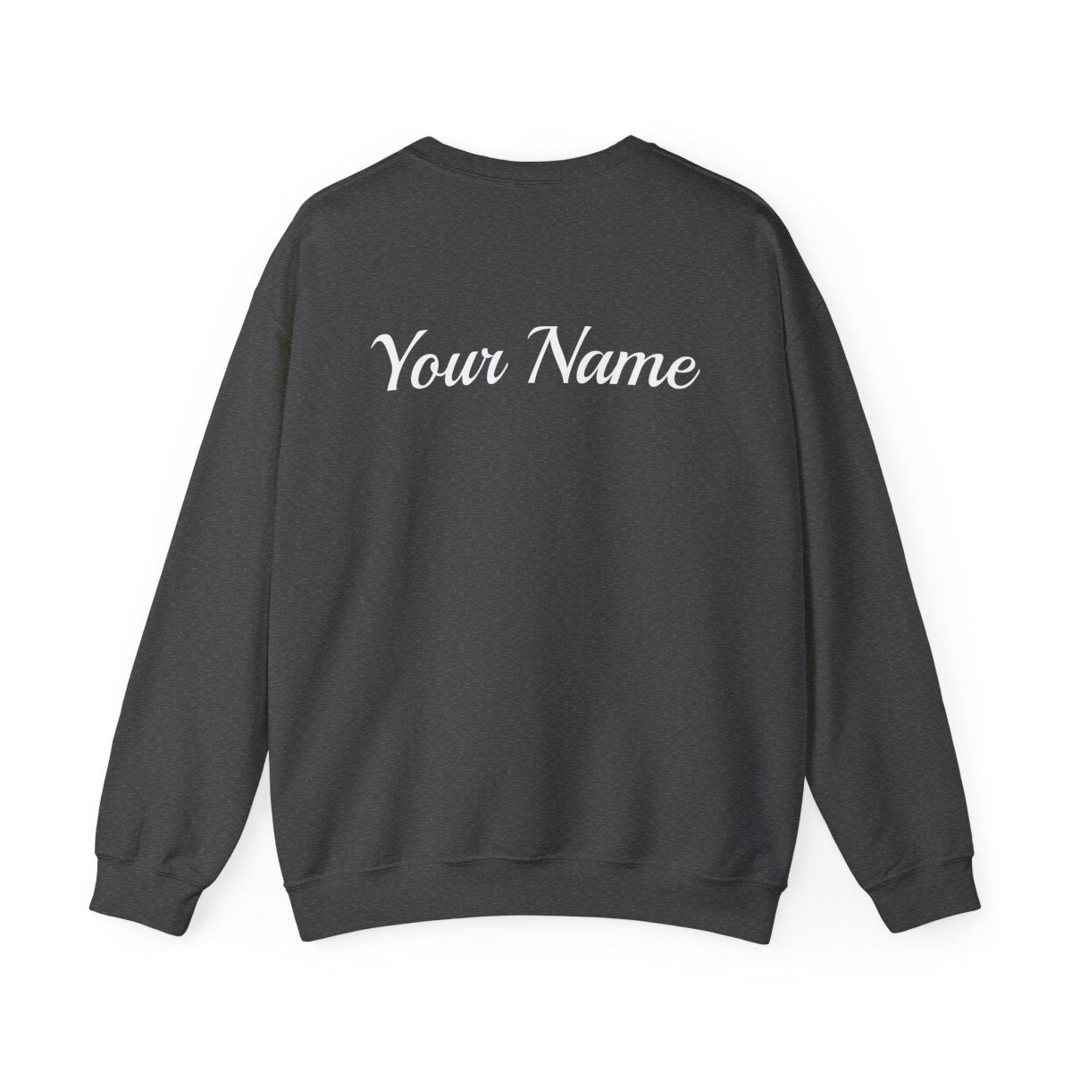 Unisex heavy sweatshirt with "I Can Lift It" printed design, casual fit, in black fabric.