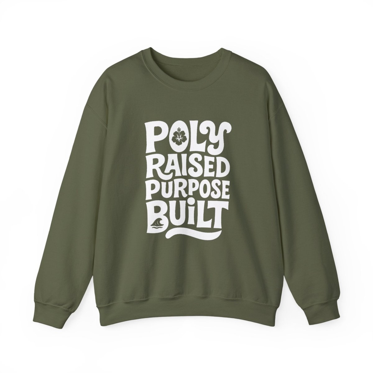 Unisex Heavy Sweatshirt - Poly Raised - AU/NZ/USA - The Koko Samoa