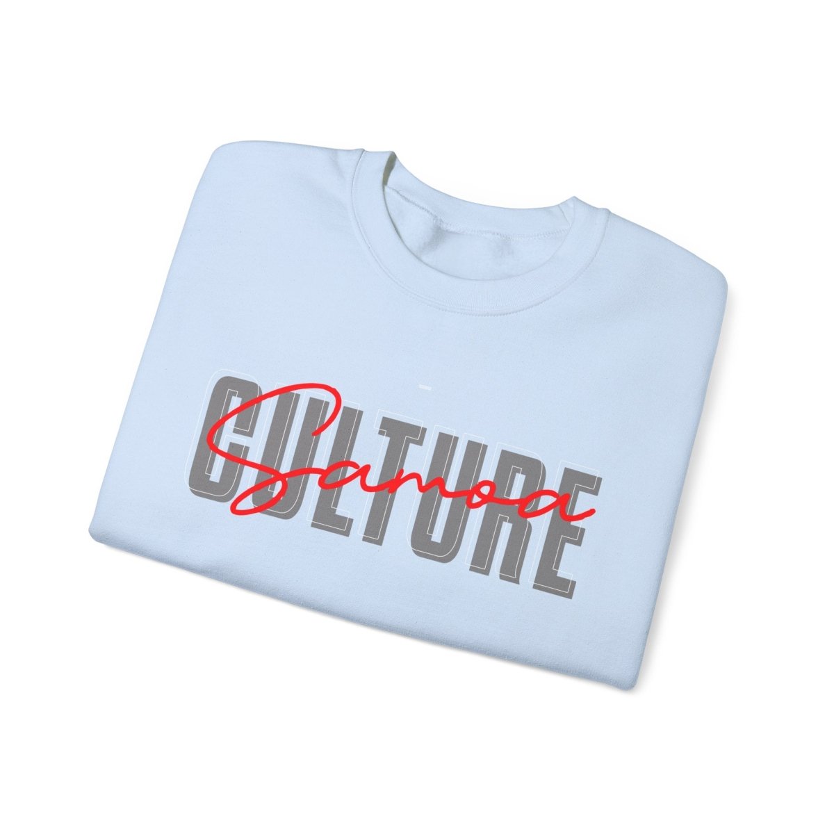Unisex heavy sweatshirt featuring Samoan culture design, personalized print, in soft fabric,.