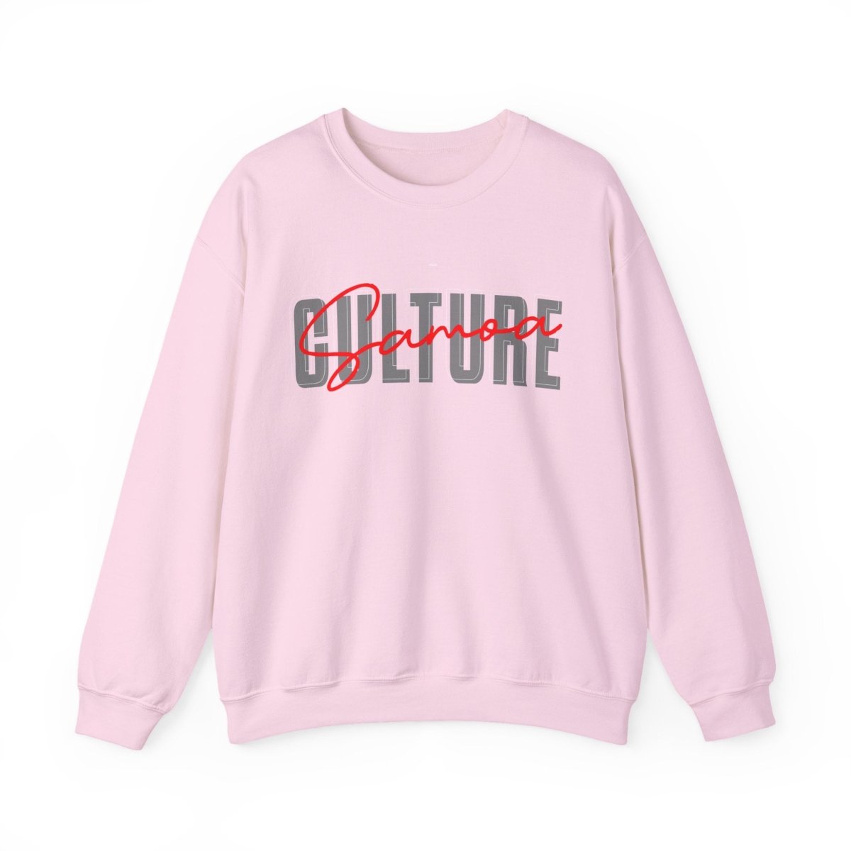 Unisex heavy Samoan culture sweatshirt, featuring traditional design, casual fit, and personalized details.