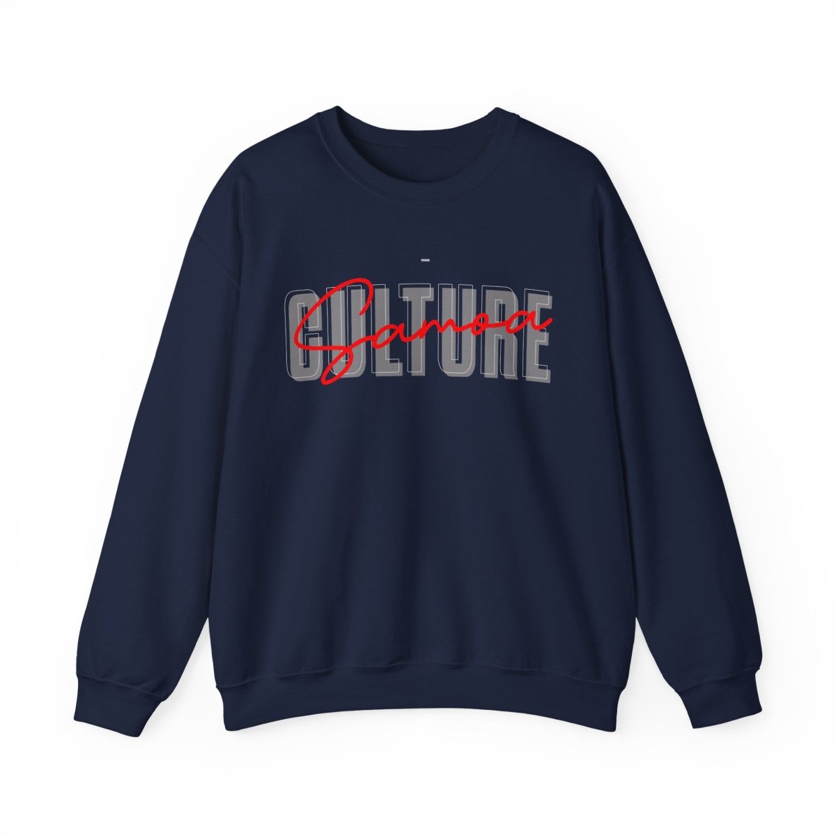 Unisex heavy Samoan culture sweatshirt, featuring traditional design and personalized details, in AU/NZ style.