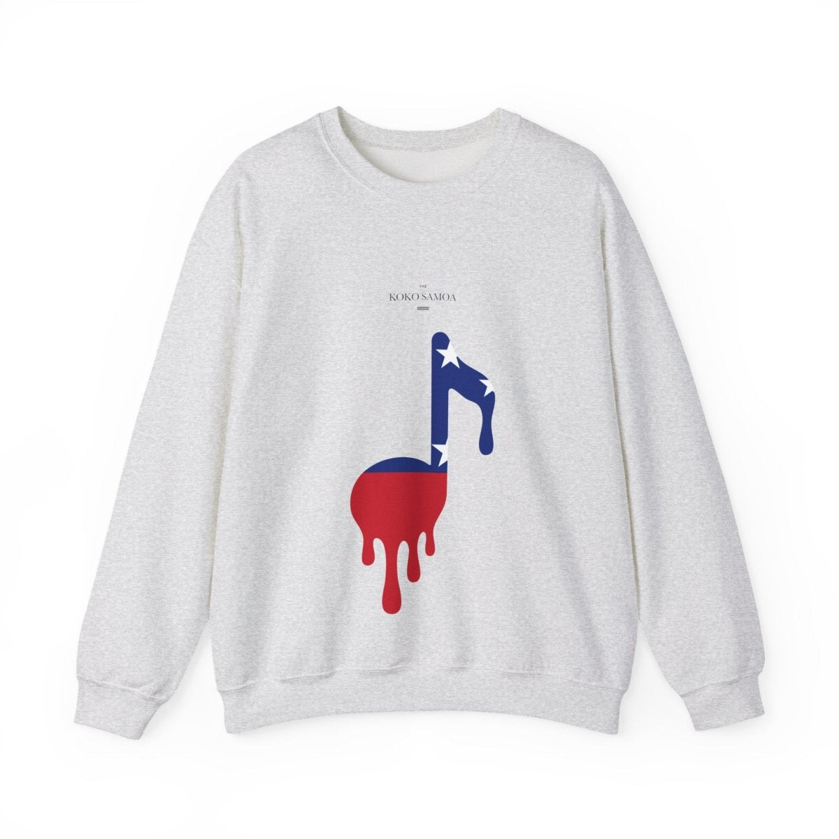 Unisex Heavy Sweatshirt - Samoan Note - AU/NZ/USA - The Koko Samoa