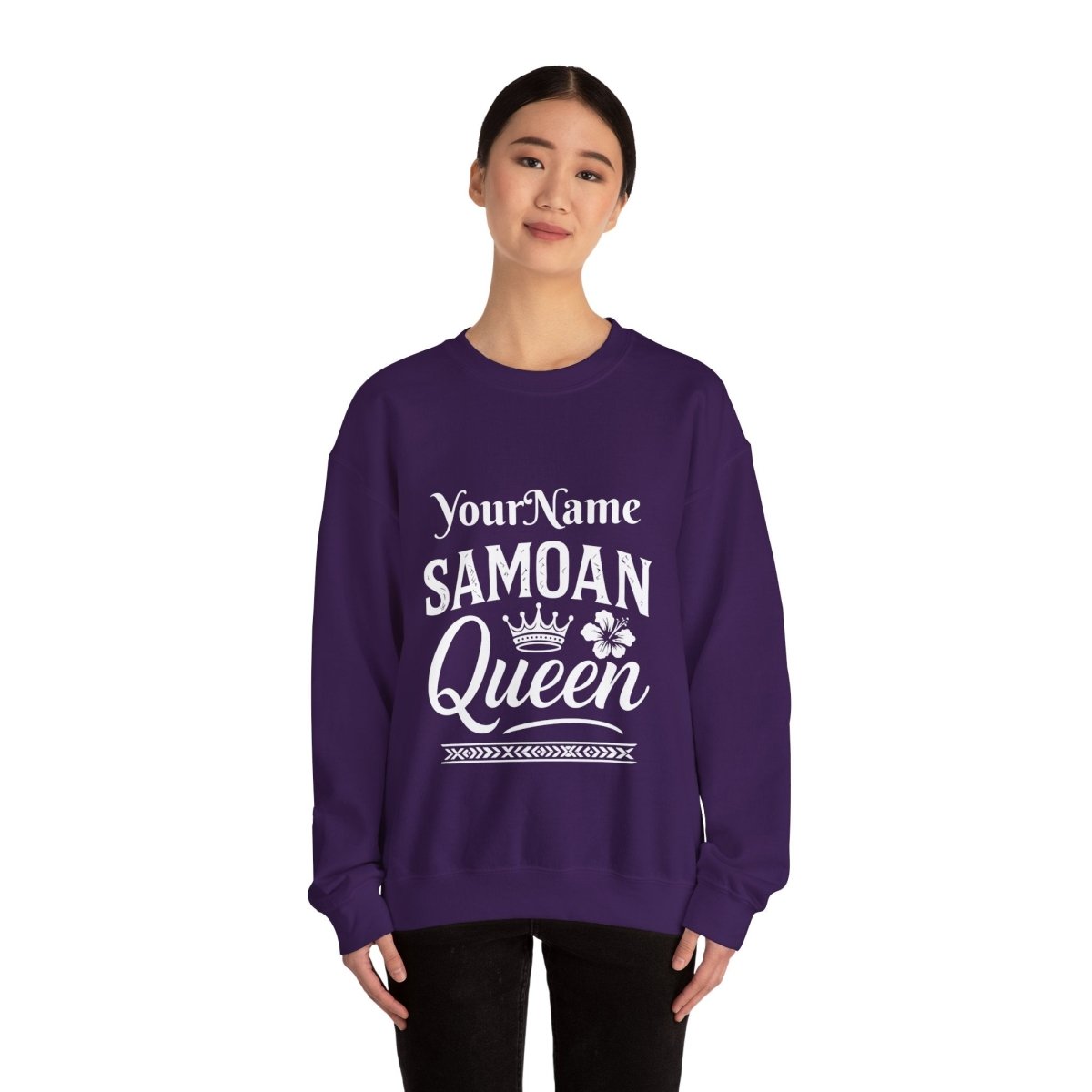 Unisex Heavy Sweatshirt - Samoan Queen - AU/NZ - The Koko Samoa
