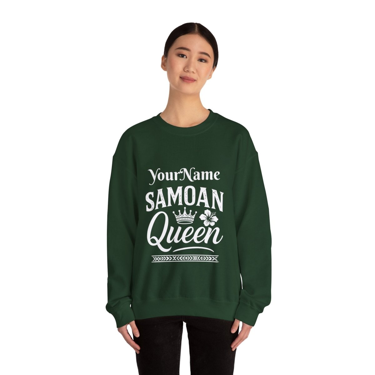 Unisex Heavy Sweatshirt - Samoan Queen - AU/NZ - The Koko Samoa