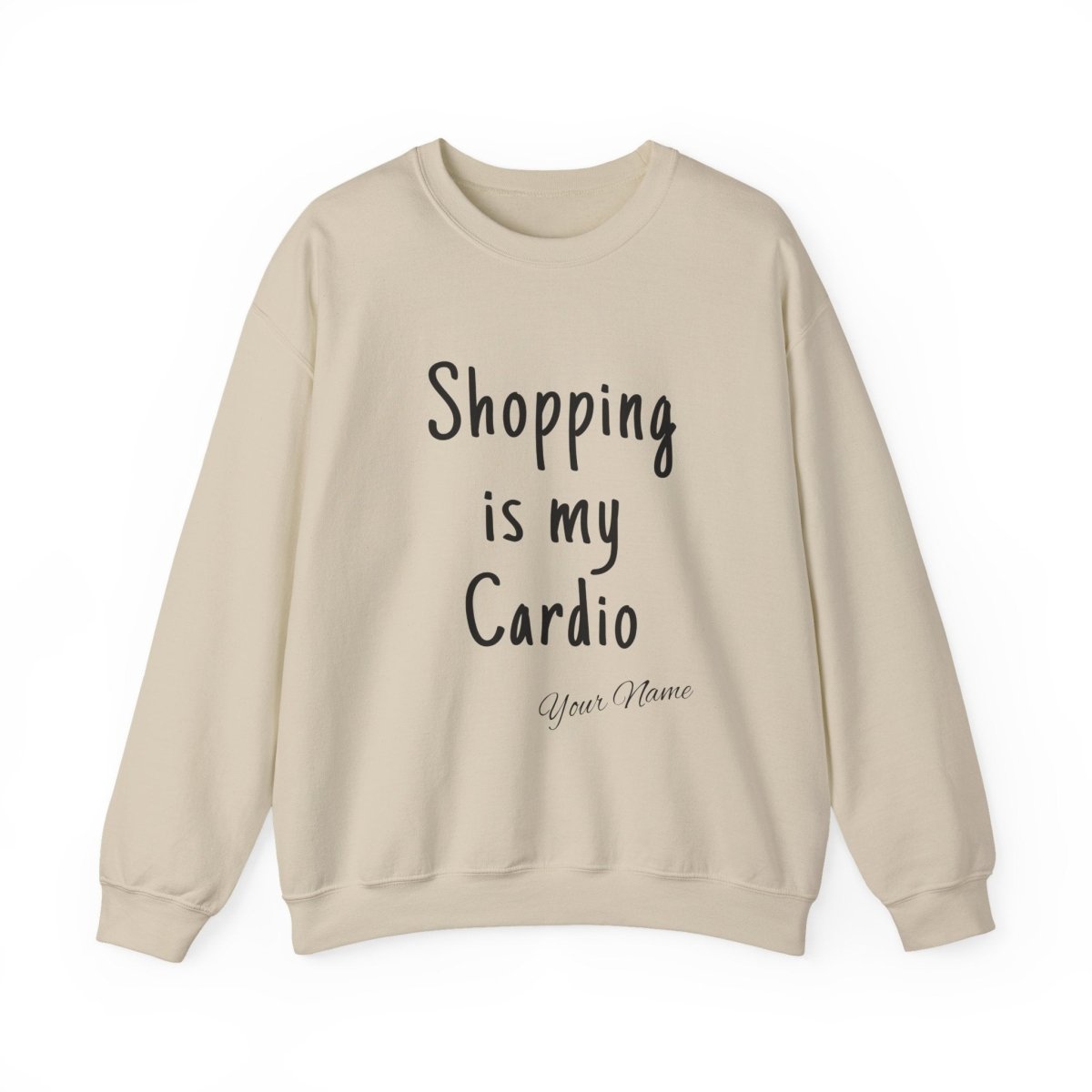 Unisex Heavy Sweatshirt - Shopping is My Cardio - AU/NZ/USA - The Koko Samoa