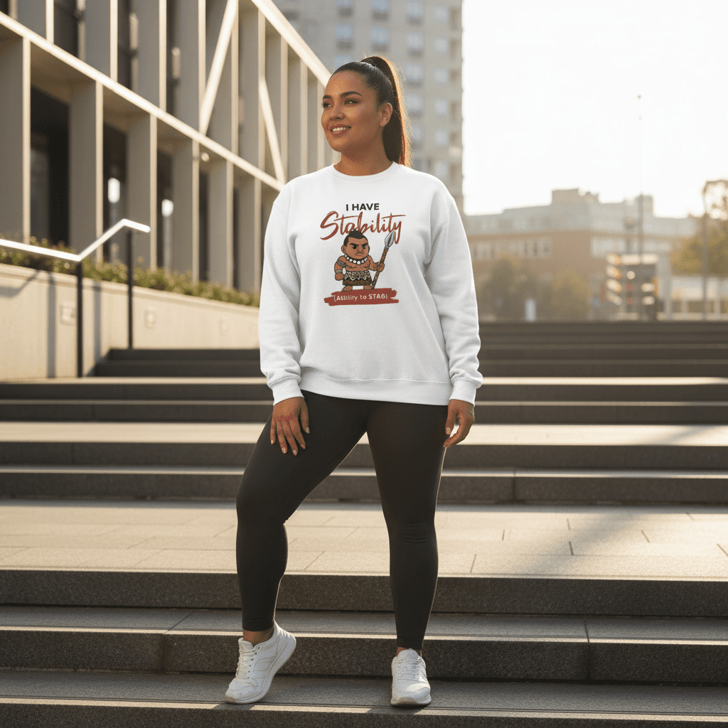 Unisex Heavy Sweatshirt - Stability - AU/NZ/USA - The Koko Samoa