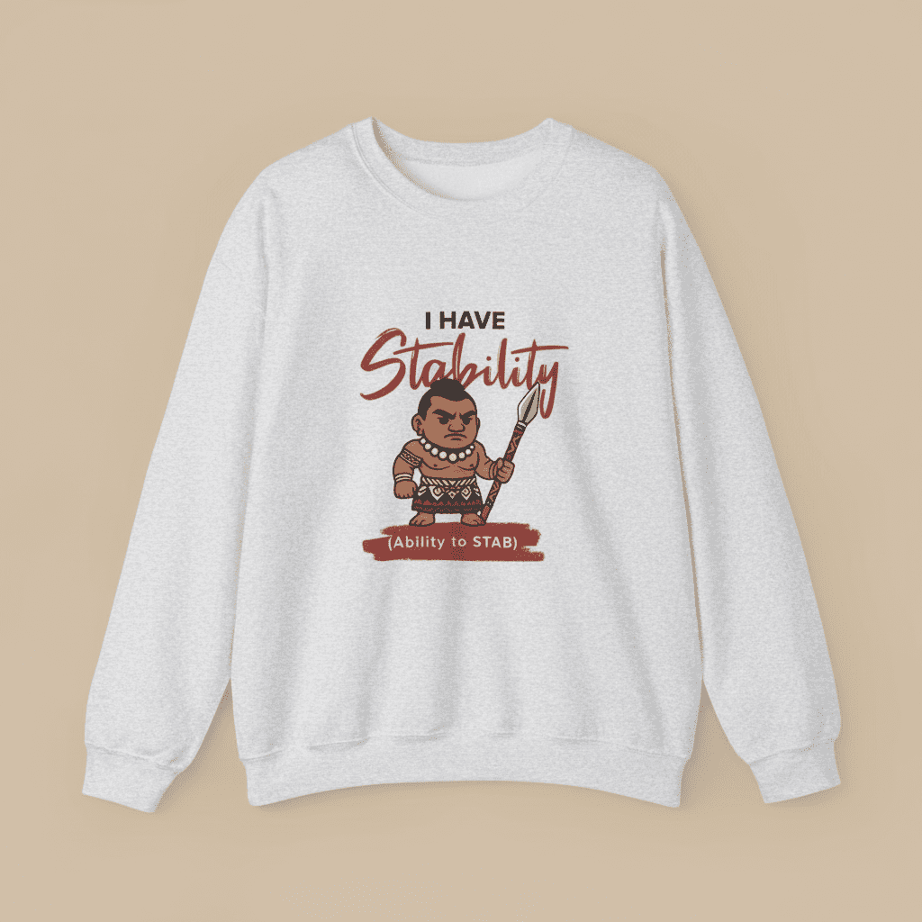 Unisex Heavy Sweatshirt - Stability - AU/NZ/USA - The Koko Samoa