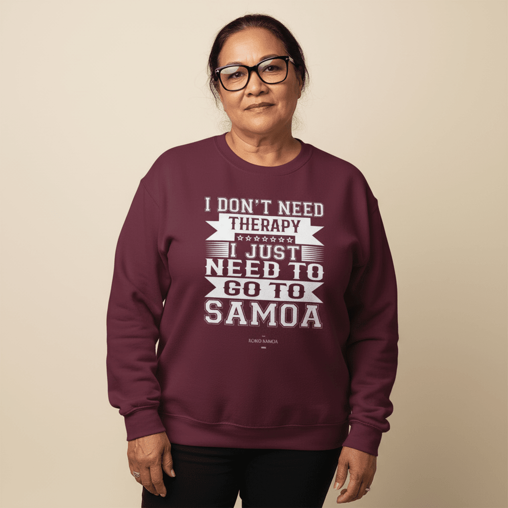 Unisex Heavy Sweatshirt - Therapy - AU/NZ/USA - The Koko Samoa