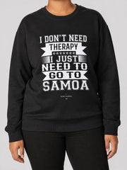 Unisex Heavy Sweatshirt - Therapy - AU/NZ/USA - The Koko Samoa