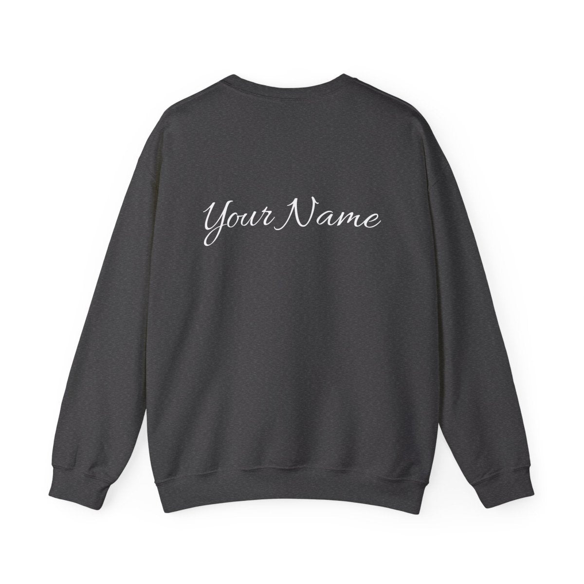 Unisex Therapy heavy sweatshirt by The Print Bar featuring personalized design, casual fit, and soft fabric for comfortable wear.