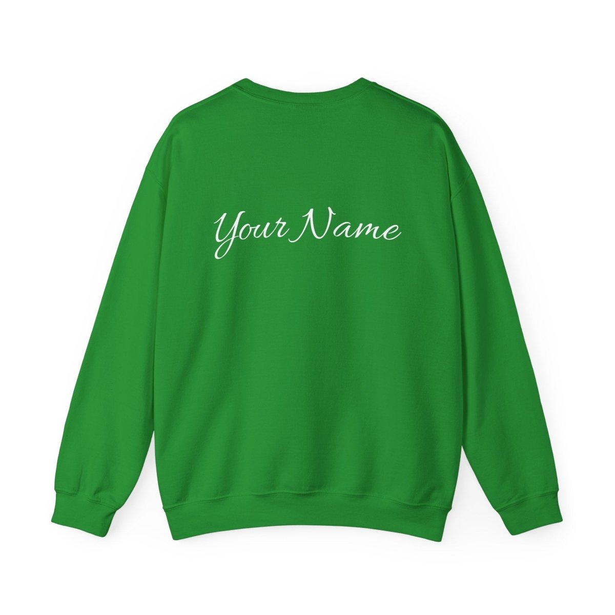 Unisex heavy sweatshirt by The Print Bar featuring personalized "Therapy" design, in a cozy, casual style for everyday wear.