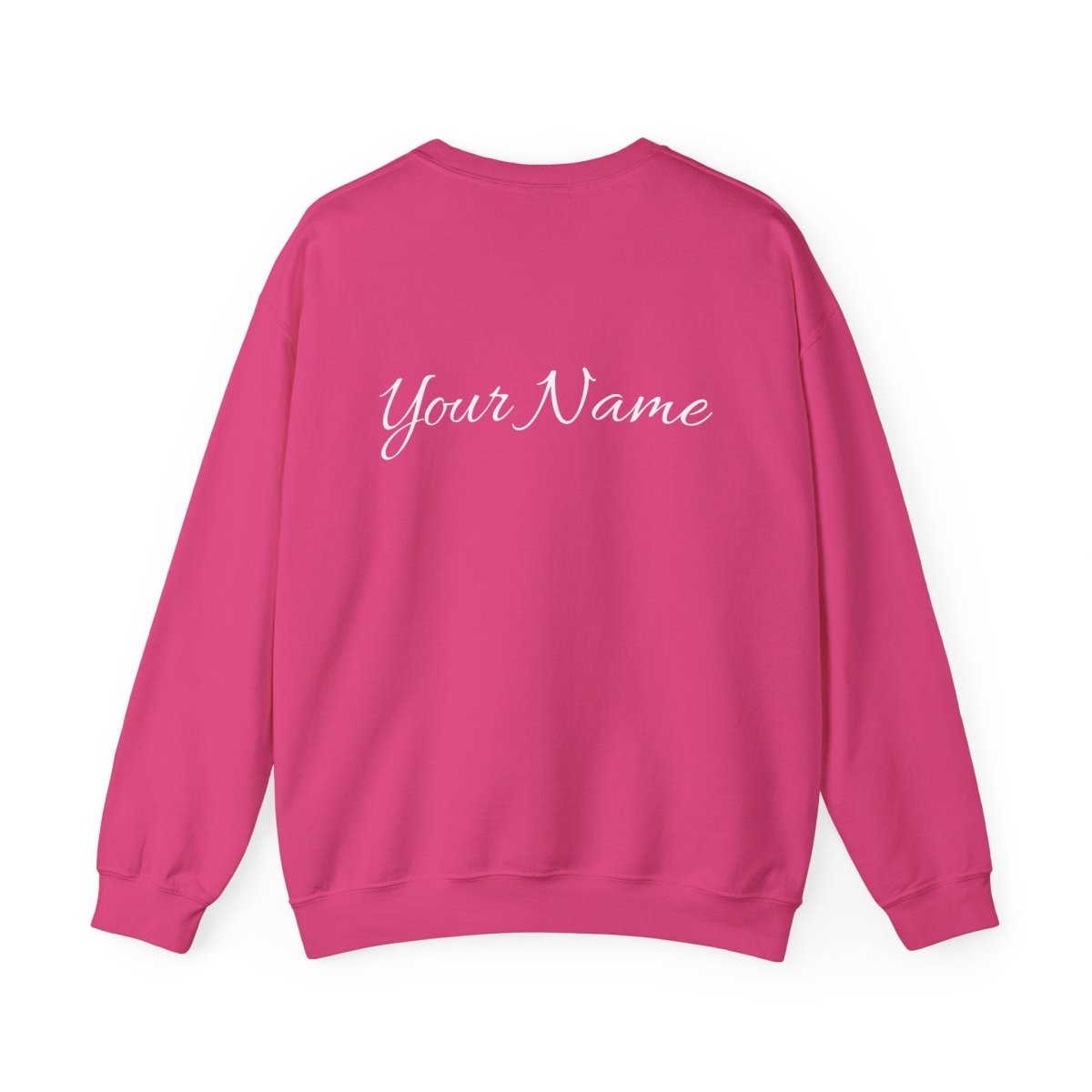 Unisex heavy sweatshirt by The Print Bar featuring personalized therapy design, in a comfortable, casual style.
