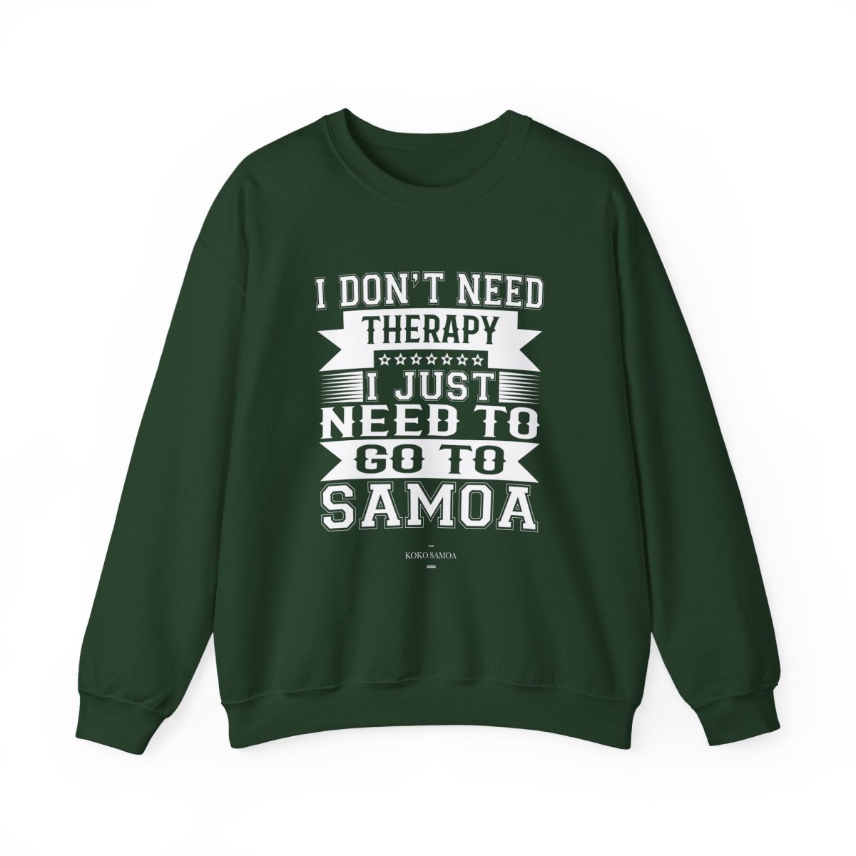 Unisex heavy Therapy sweatshirt by The Print Bar featuring personalized design, comfortable fit, and casual style.