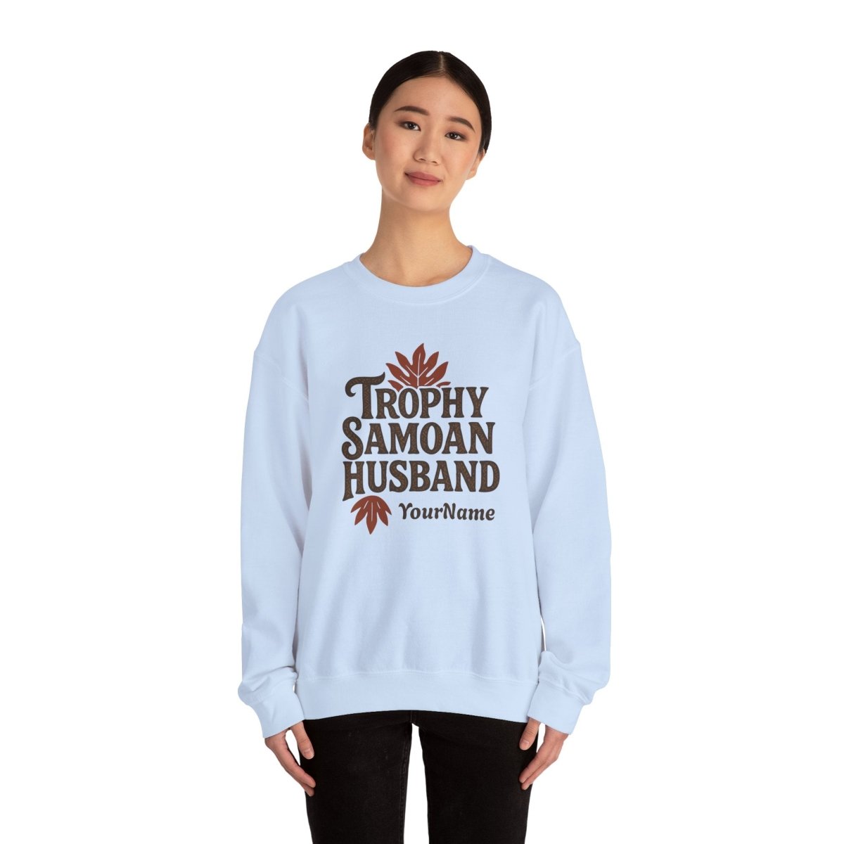 Unisex Heavy Sweatshirt - Trophy Samoan Husband - AU/NZ - The Koko Samoa