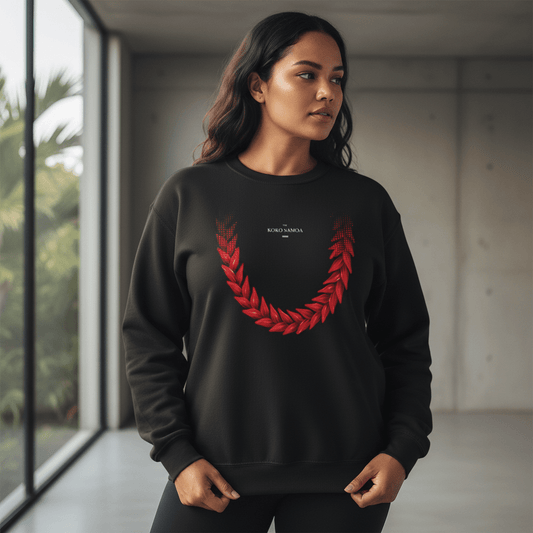 Unisex Heavy Sweatshirt - Ula Fala - AU/NZ - The Koko Samoa