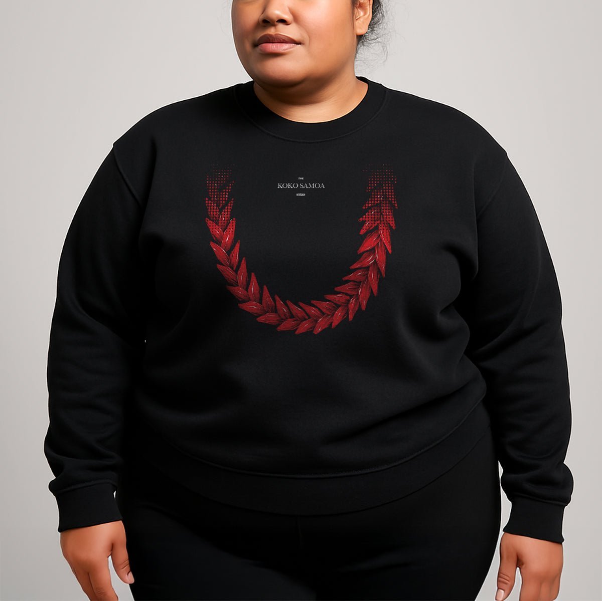 Unisex Heavy Sweatshirt - Ula Fala - AU/NZ/USA - The Koko Samoa