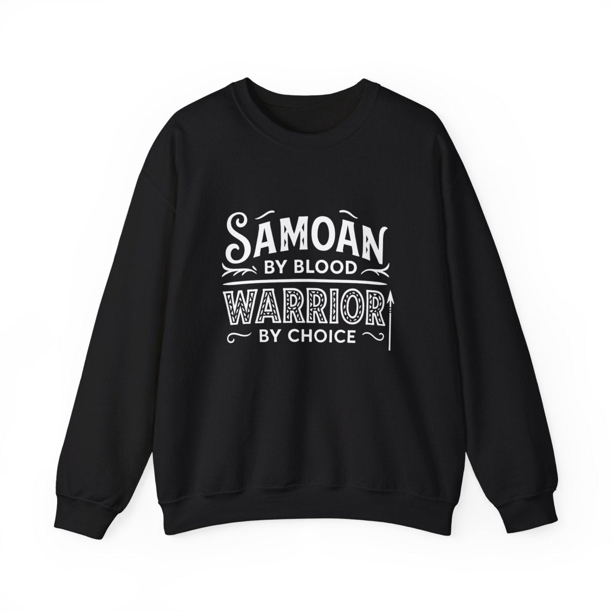 Unisex Heavy Sweatshirt - Warrior by Choice - AU/NZ/USA - The Koko Samoa