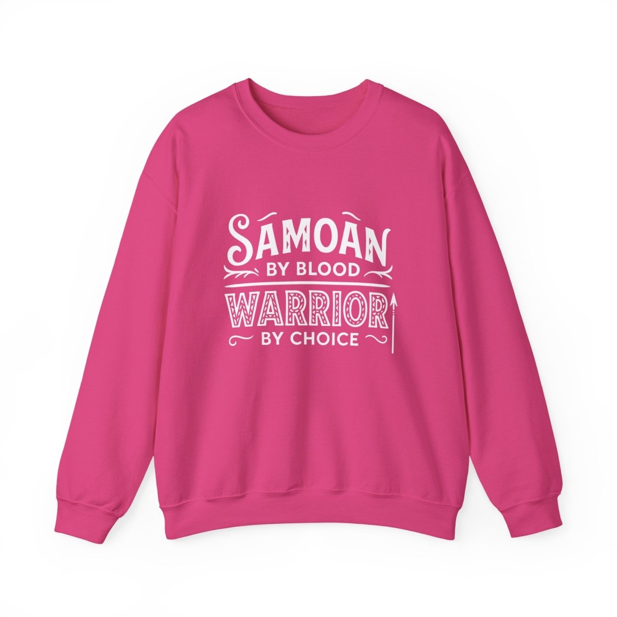 Unisex Heavy Sweatshirt - Warrior by Choice - AU/NZ/USA - The Koko Samoa