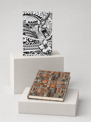 The Quiet Hour gift set: Hardcover Journal - Bloom and Hardcover Journal - Elei, shown together.