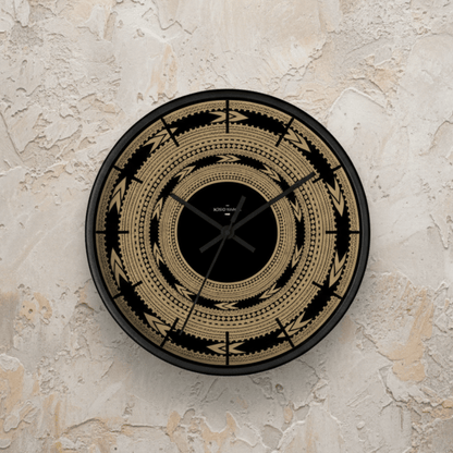 Wall Clock 10"/25cm - Pea - AU/NZ/USA - The Koko Samoa