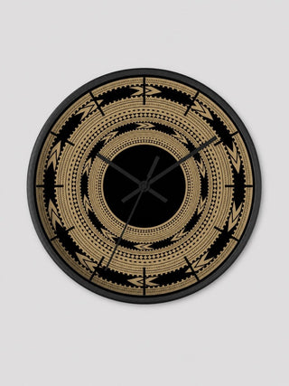 Wall Clock 10"/25cm - Pe'a - AU/NZ/USA - The Koko Samoa