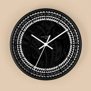 10-inch Warrior wall clock featuring a bold design, perfect for home decor in AU, NZ, and USA.